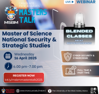 Masters Talk 2025 - MSc NSSS 
