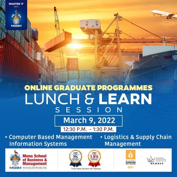 MSBM Graduate Programmes Lunch and Learn Session - CBMIS and Logistics & Supply Chain Management