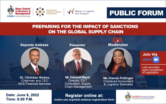 MSBM Online Public Forum - "Preparing for the Impact of Sanctions on the Global Supply Chain”