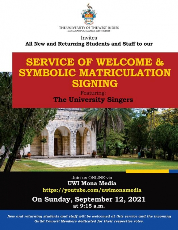 UWI Service of Welcome