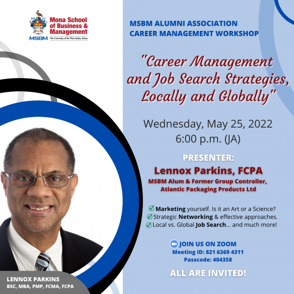 MSBM Alumni Association Career Management Workshop