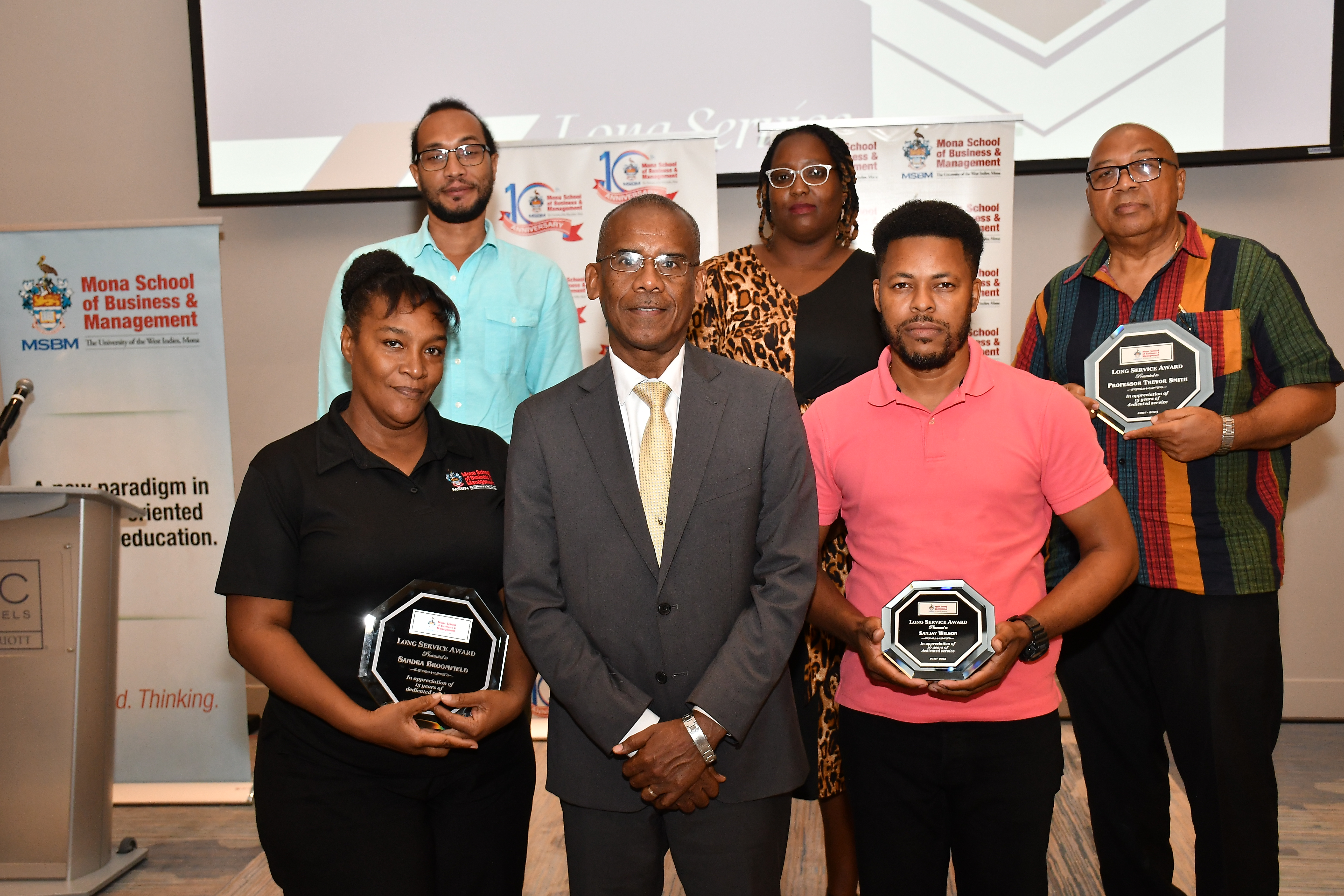 MSBM Staff Awards | Mona School of Business & Management