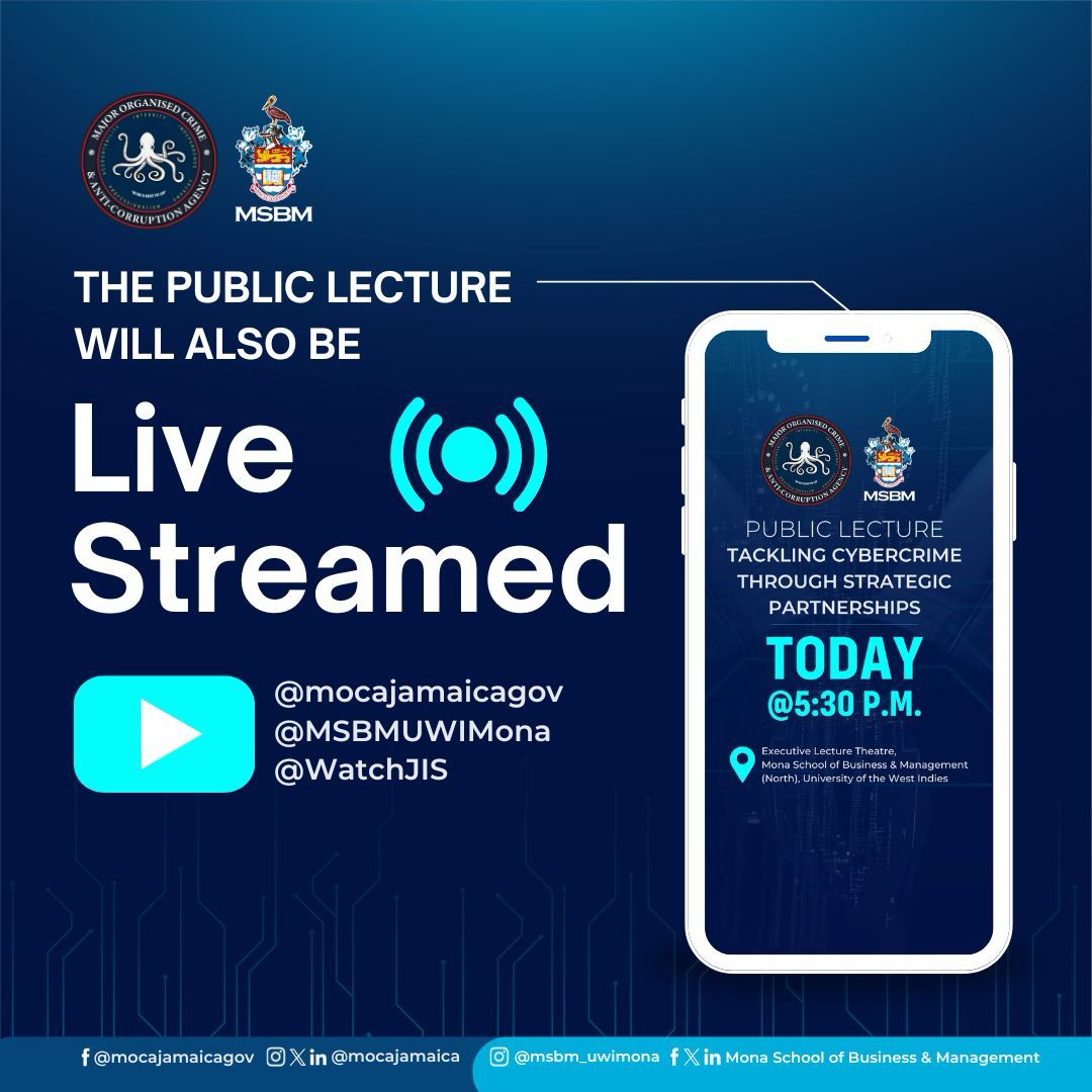 Public Lecture Livestream Flyer