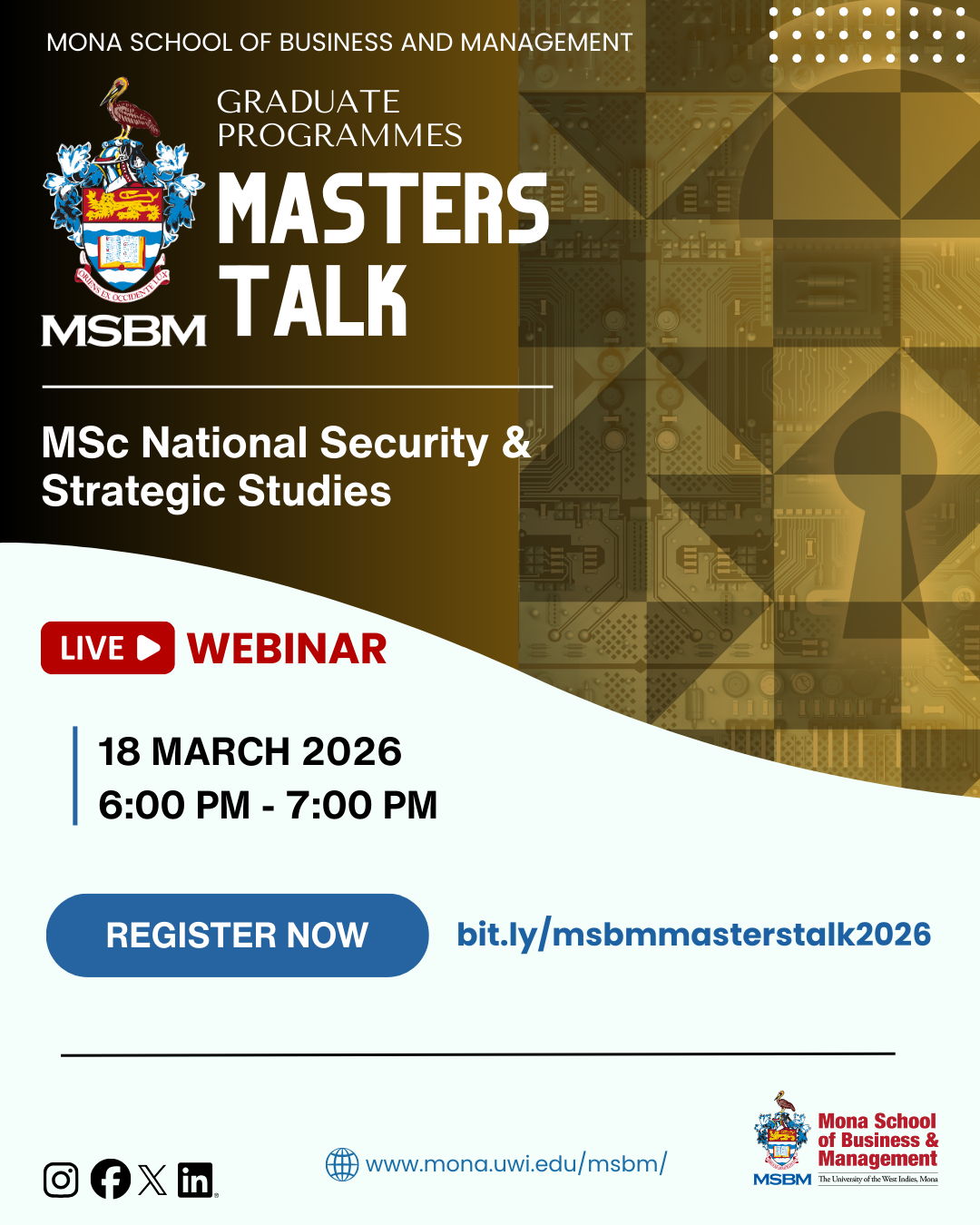 Masters Talk 2026 - MSc NSSS