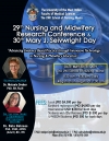 29th Nursing and Midwifery Research Conference & 30th Mary J. Seivwright Day