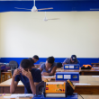 Students in lab