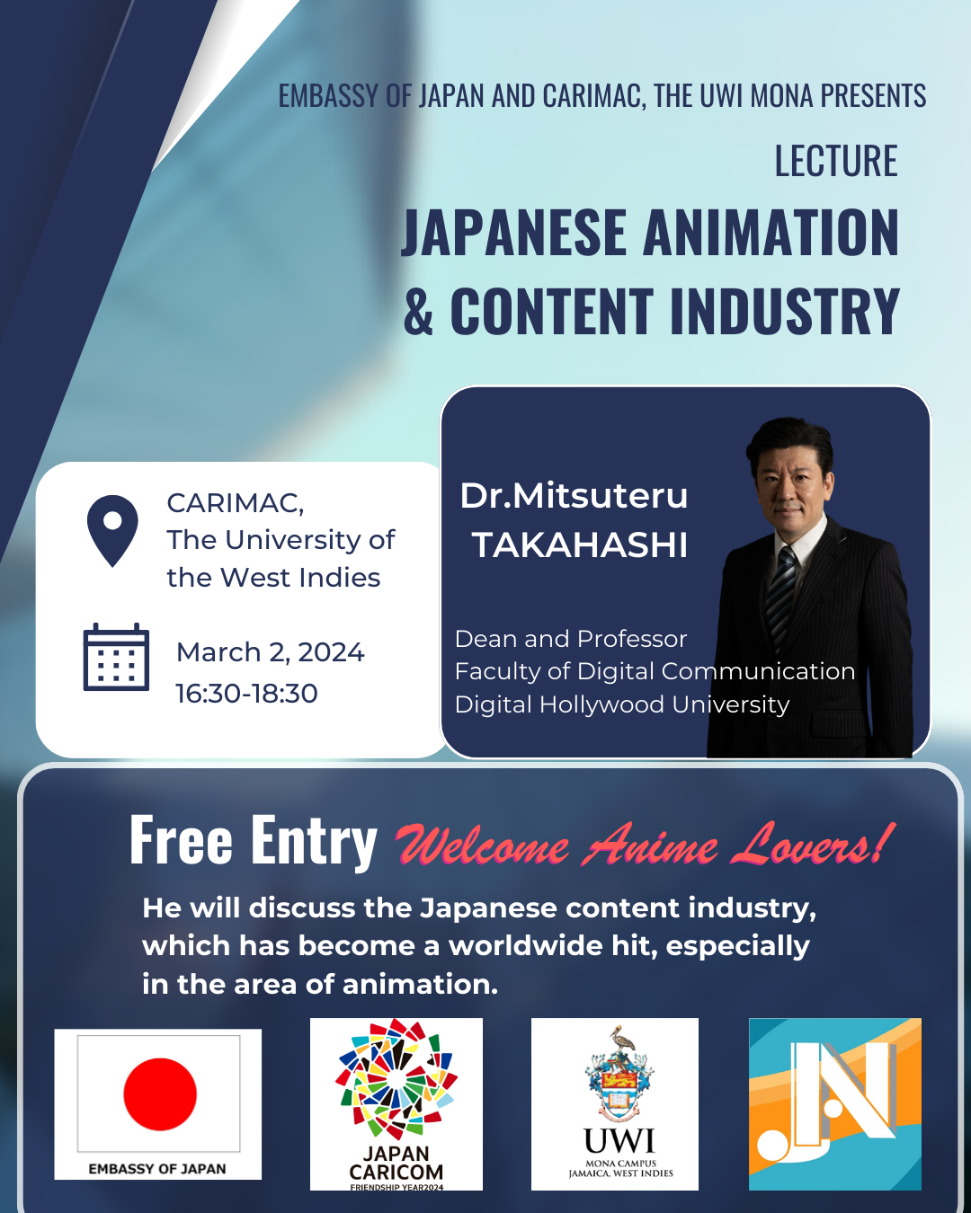 Japanese Animation and Content Industry Lecture
