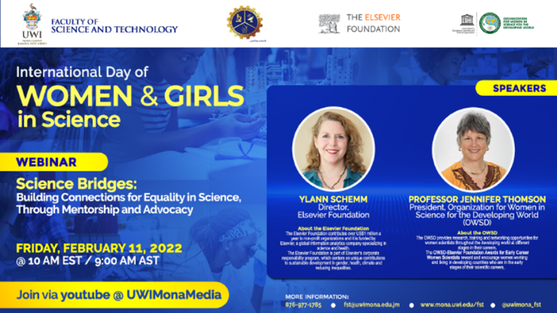 The UWI - International Day for Women and Girls in Science Public Forum