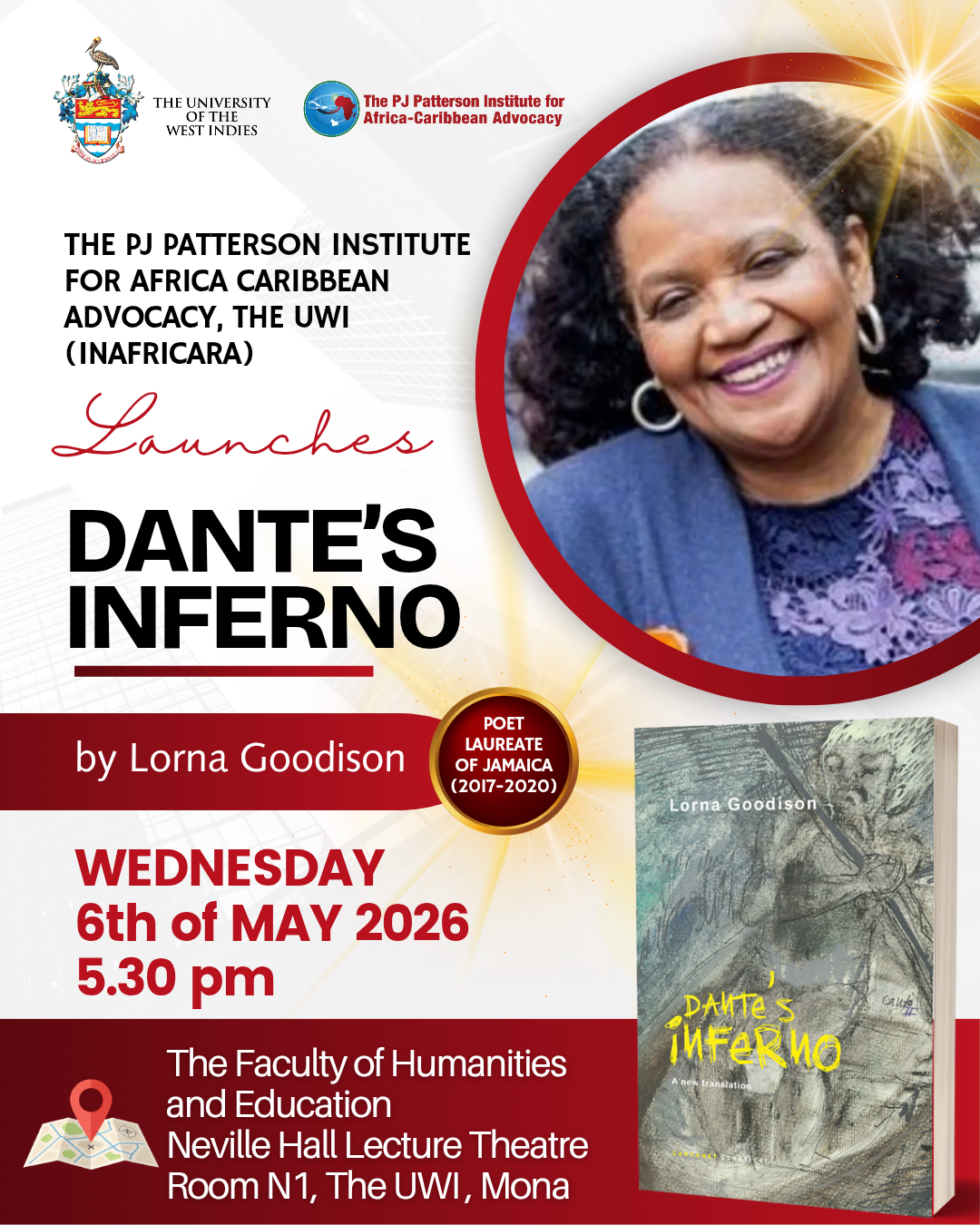 The PJ Patterson Institute for Africa Caribbean Advocacy: Book Launch - Dante's Inferno by Lorna Goodison