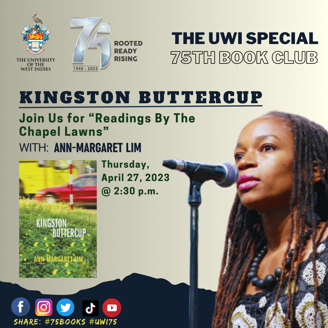 The UWI Special 75th Book Club with Ann-Margaret Lim: KINGSTON BUTTERCUP - Signature 75th Event