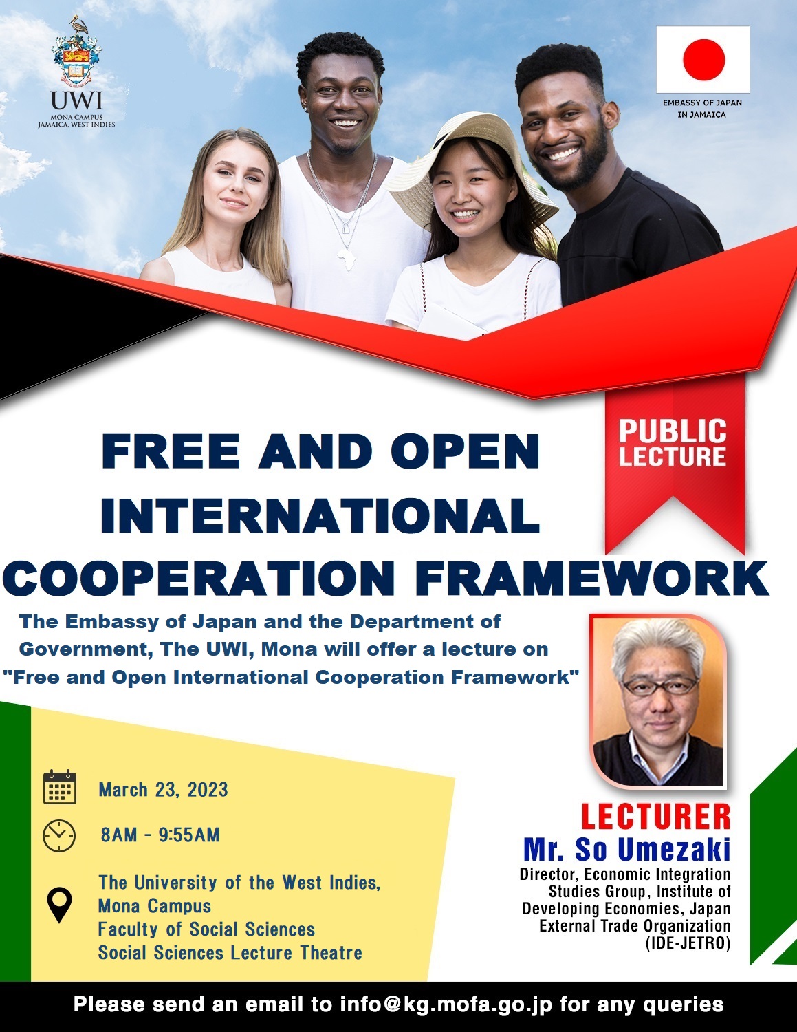 Public Lecture: Free and Open International Cooperation Framework