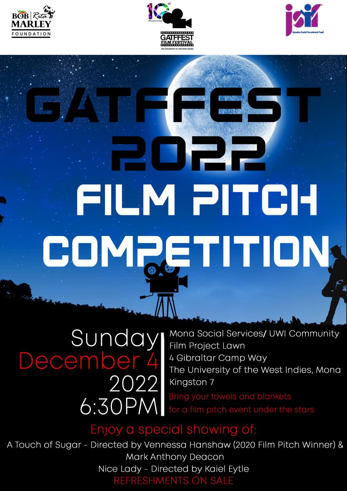 GATFFEST 2022 FILM PITCH COMPETITION