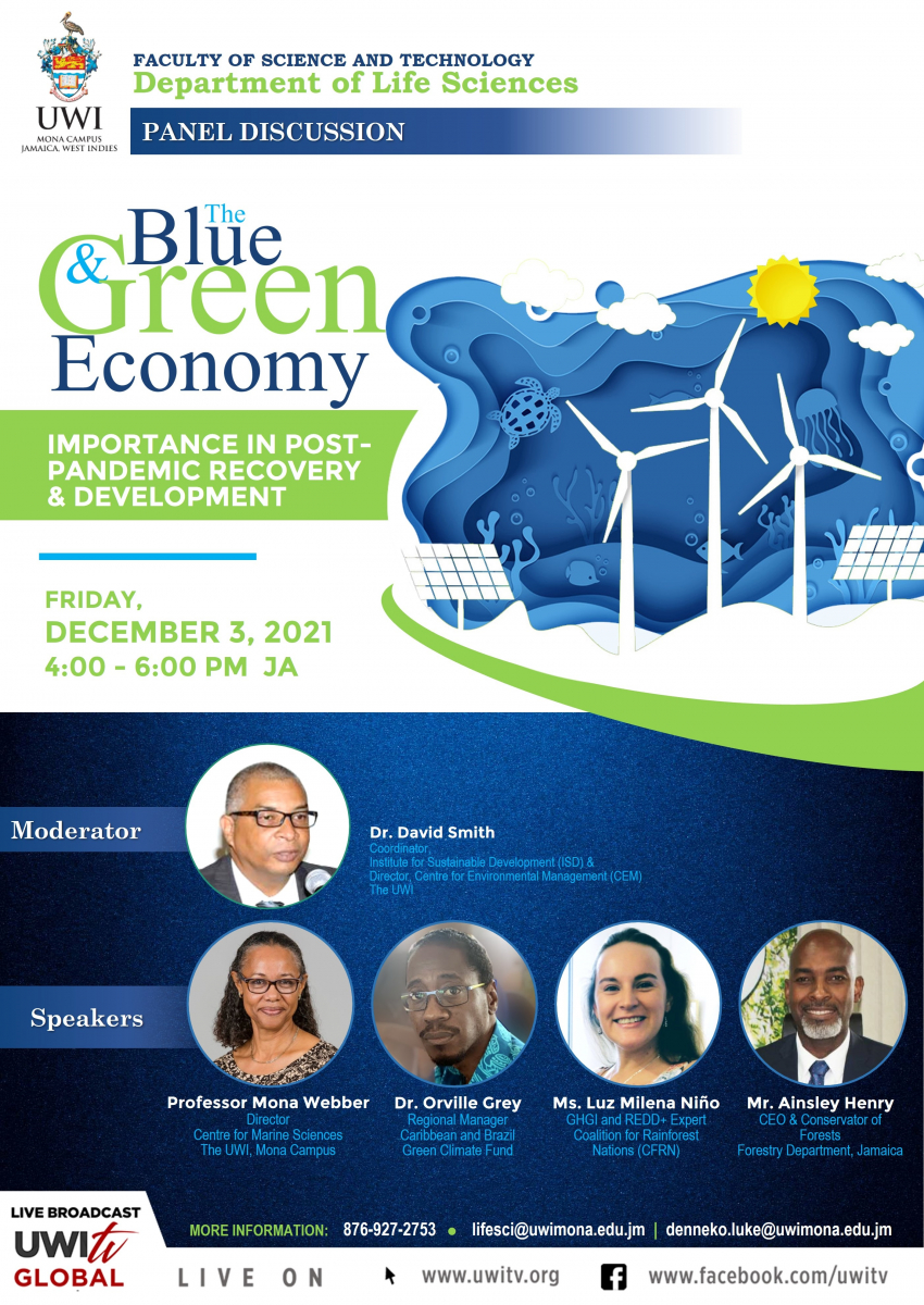  DLS Panel Discussion | The Blue and Green Economy: Importance in Post-Pandemic Recovery and Development