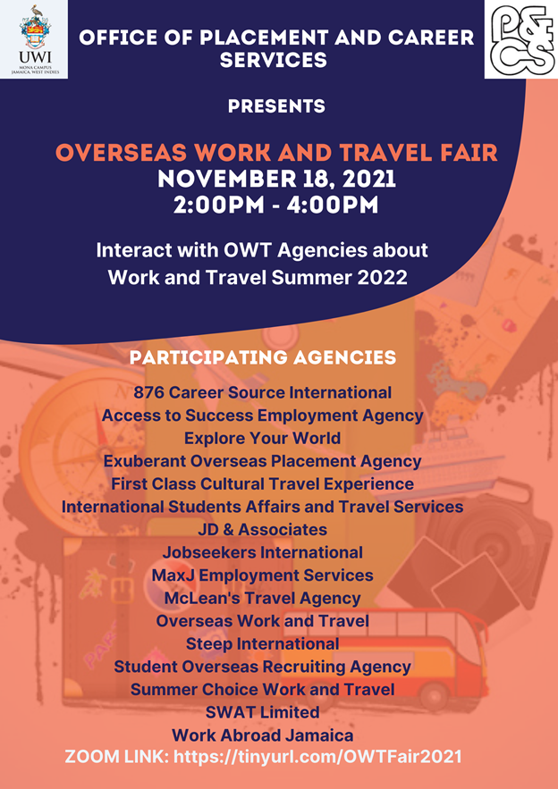 Overseas Work and Travel Fair 2021