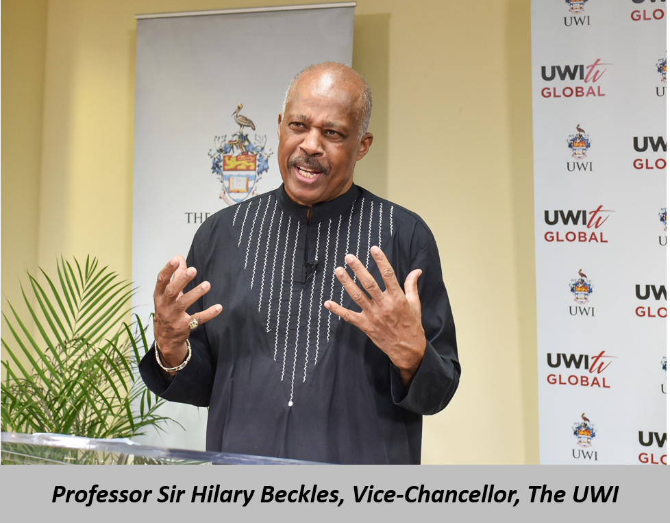 Professor Sir Hilary Beckles, Vice-Chancellor, The UWI