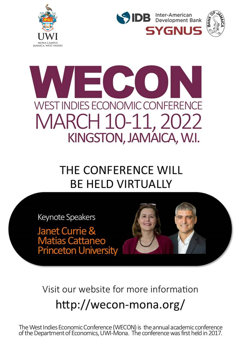 Department Economic Conference | WECON