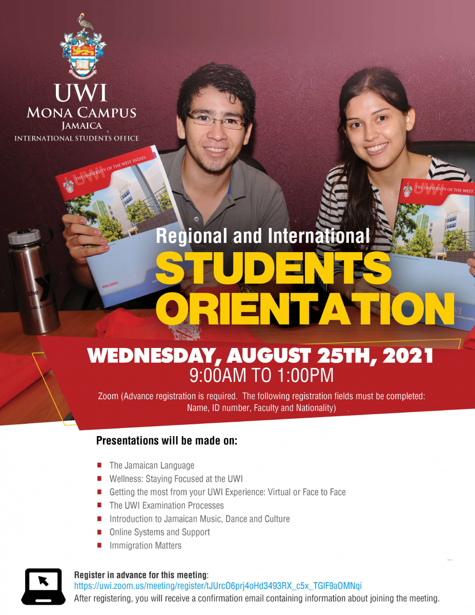 Regional & International Students Orientation 