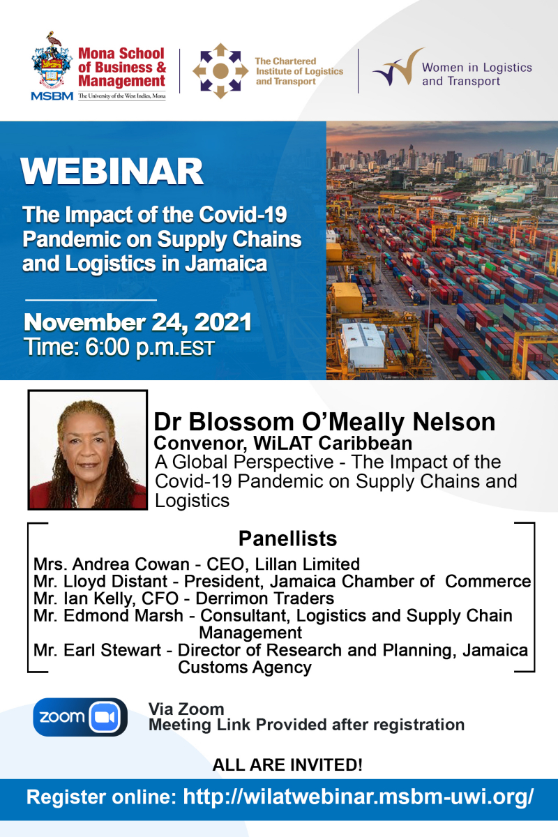 The impact of the Covid-19 pandemic on Supply Chains and Logistics in Jamaica