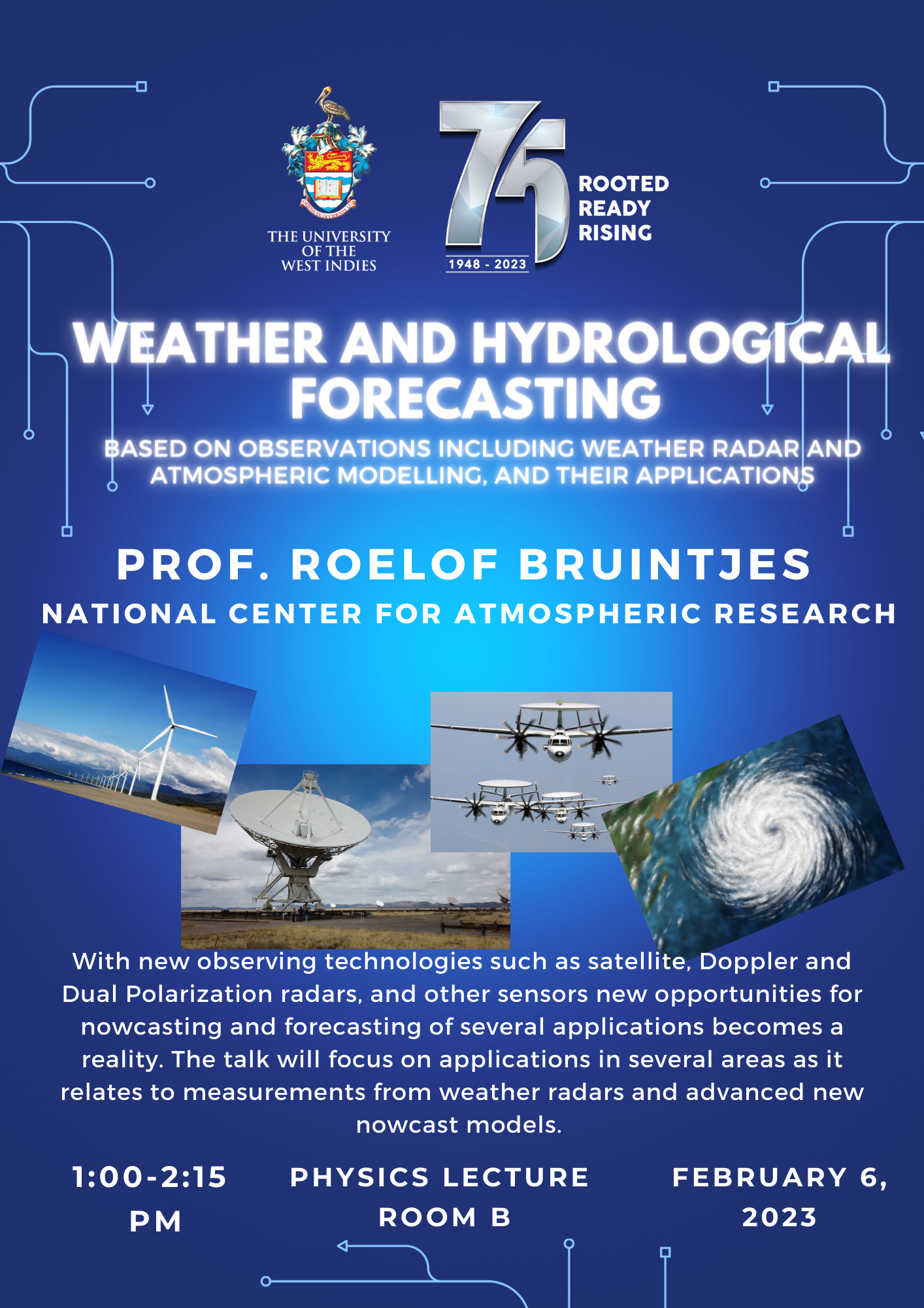 WEATHER AND HYDROLOGICAL NOWCASTING/FORECASTING BASED ON OBSERVATIONS 