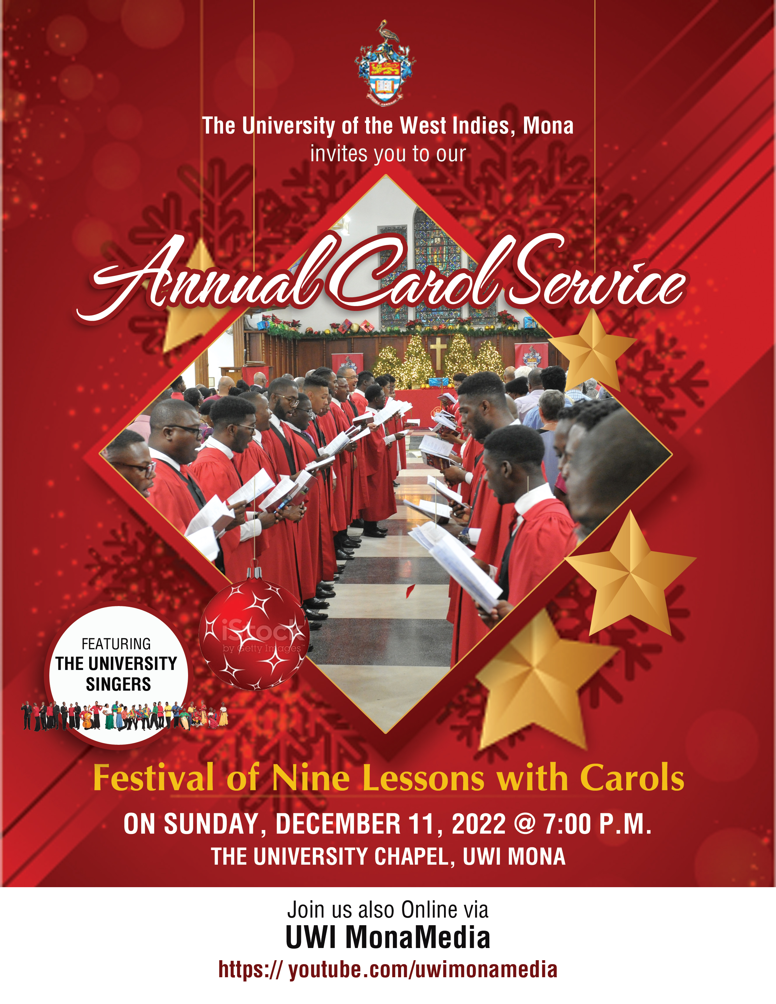 Annual Carol Service: Festival of Nine Lessions with Carols