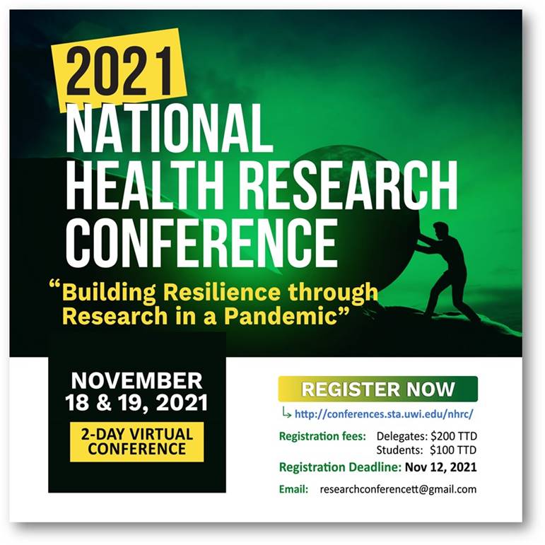 NATIONAL HEALTH RESEARCH CONFERENCE - BUILDING RESILIENCE THROUGH RESEARCH IN A PANDEMIC