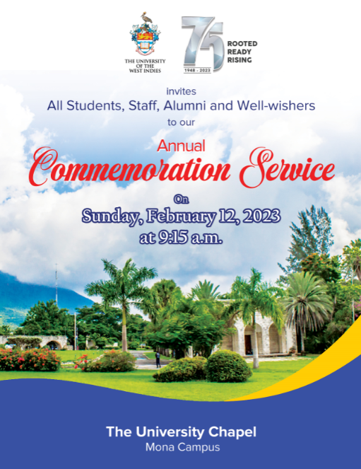 75th Anniversary Homecoming Activities: Commemoration Church Service
