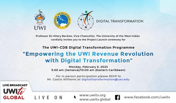  Project Launch of The UWI-CDB Digital Transformation Programme