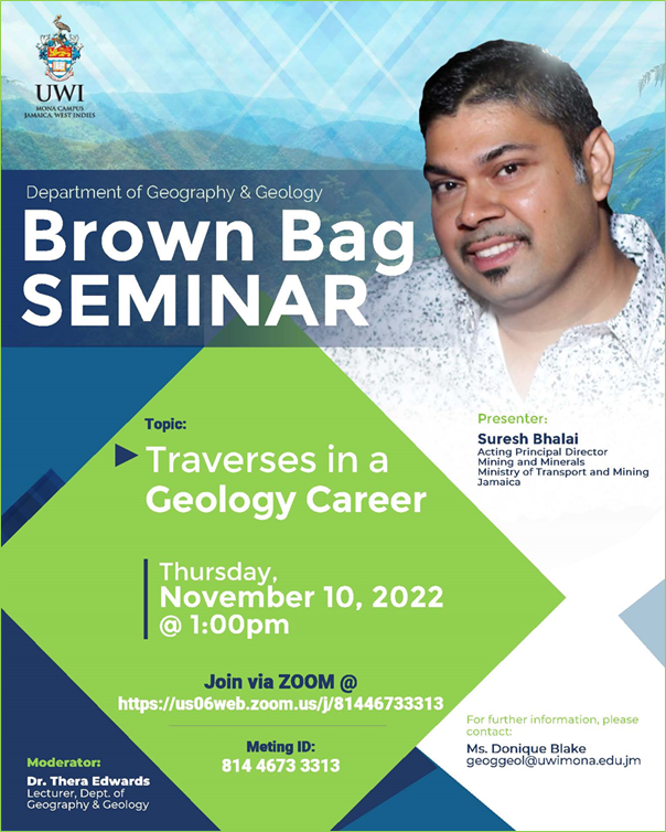 DOGG Brown Bag Seminar | Traverses in a Geology Career