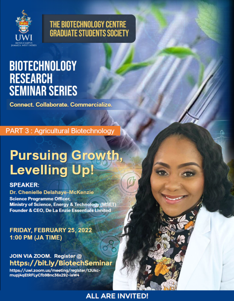 Biotechnology Seminar | Pursuing Growth, Levelling Up
