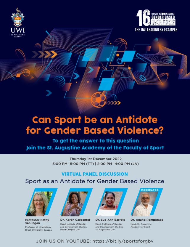 Virtual Panel Discussion: Sport as an Antidote for Gender Based Violence