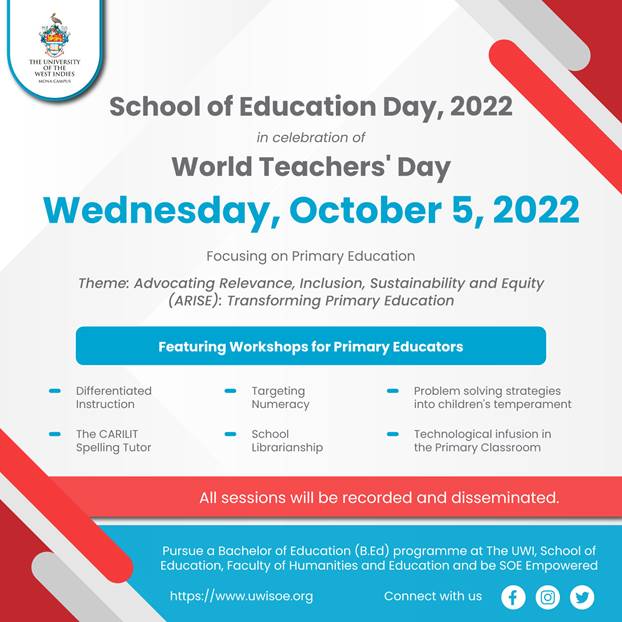 School of Education Day | Celebrating World Teachers' Day