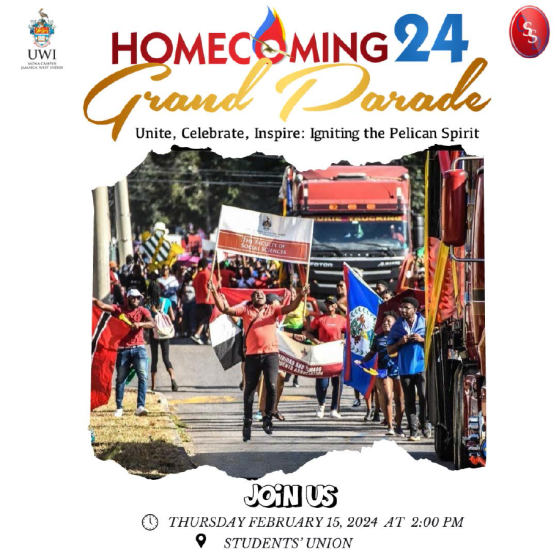 Homecoming 24 Grand Parade - Unite, Celebrate, Inspire: Igniting the Pelican Spirit