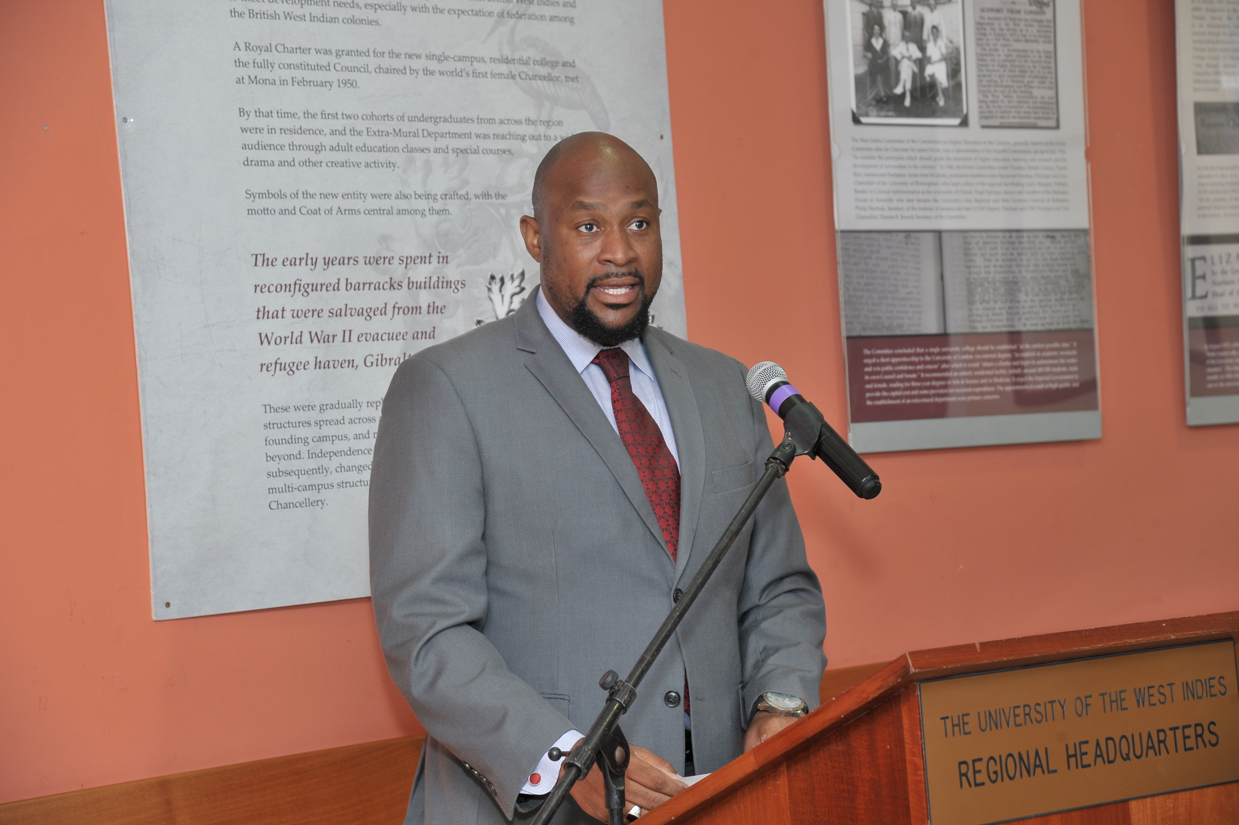 Dr Maurice Smith, The UWI Registrar