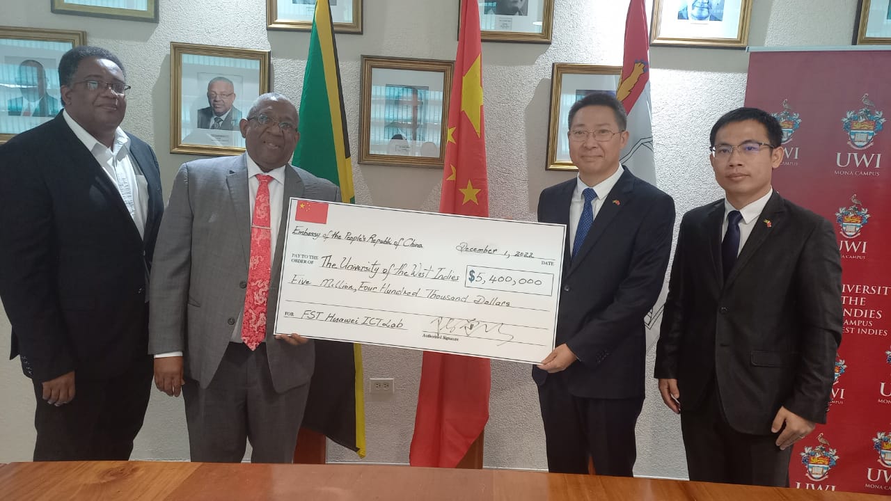 Embassy of the People's Republic of China donates JMD$5.4 million to FST