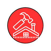 Hammer Rebuilding House Icon