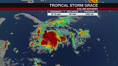 Tropical Storm Grace
