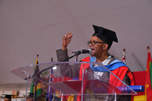 UWI Graduates listen to the Doctor's Orders and Rock Away with Beres Hammond 