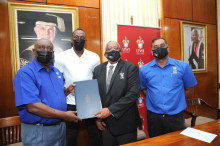 The UWI Mona and Racers Track Club sign MOU to continue to support the development of Caribbean athletics