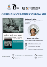 The UWI Press Honoured by The UWI Main Library | 75 Books to Read During 2023