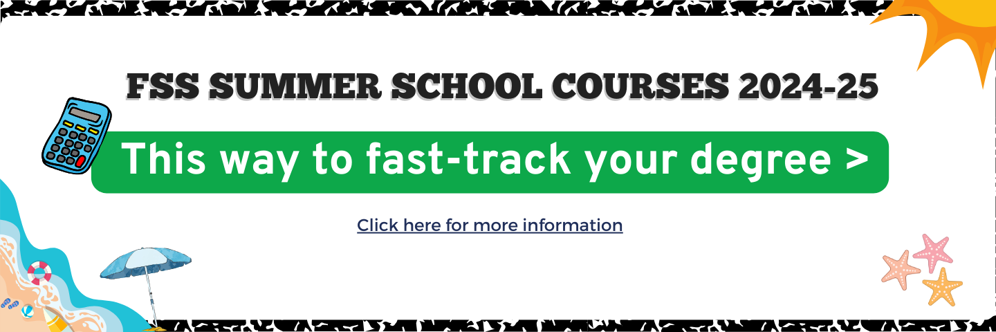 This way to fast track your degree 