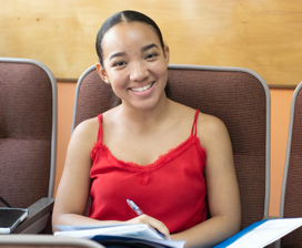 Smiling Student