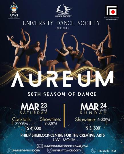 AUREUM: The 50th Season of Dance presented by the University Dance Society!