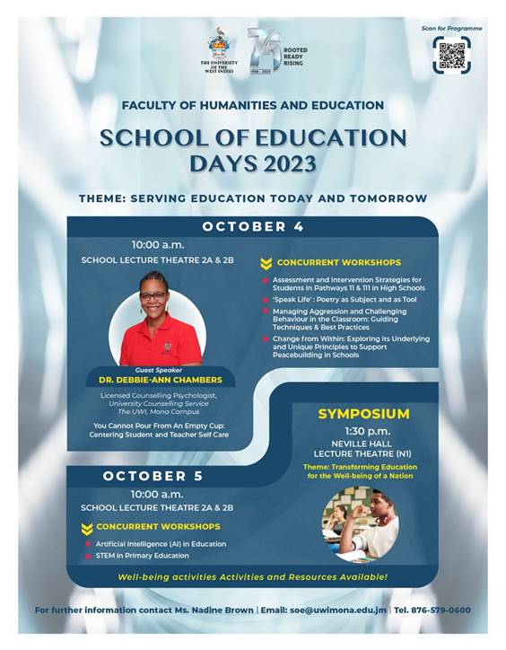 School of Education Days 2023 - Serving Education Today and Tomorrow