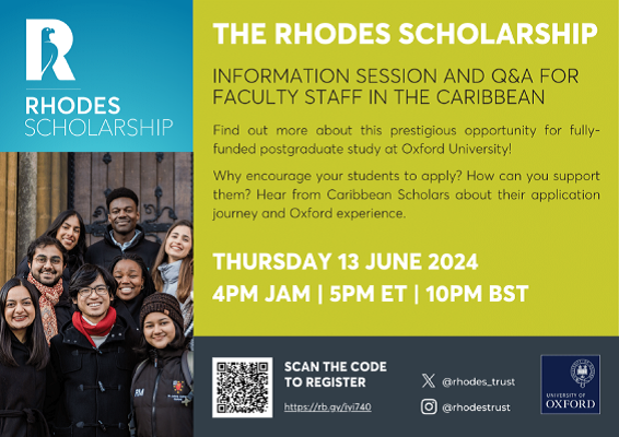 Rhodes Scholarship Information Session