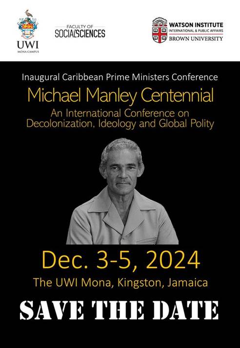 Save the Date: Inaugural Caribbean Prime Ministers Conference